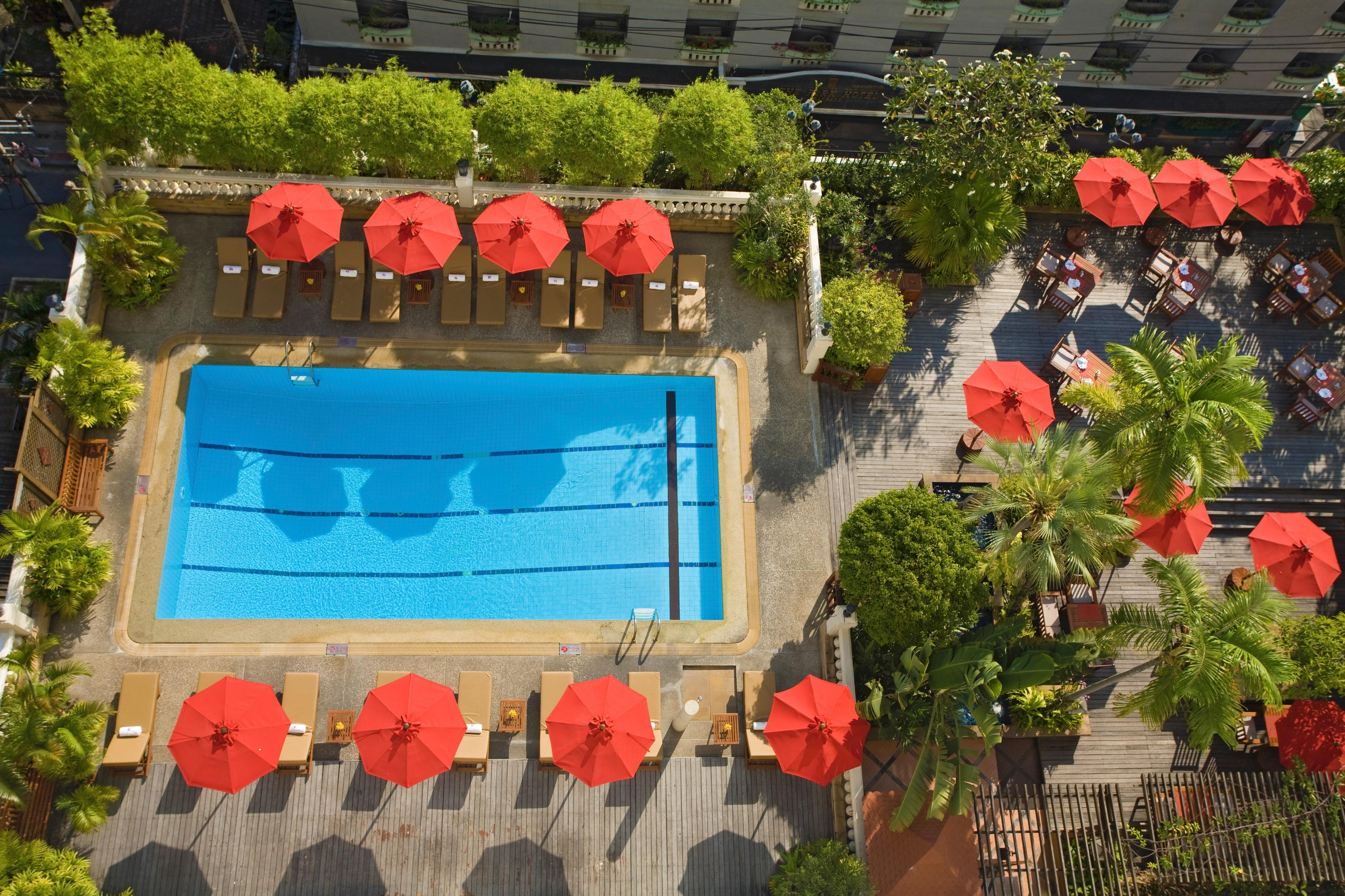 Nh Bangkok Sukhumvit Boulevard Eksteriør billede The pool at the Hotel